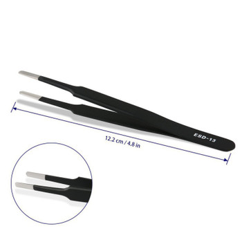 ESD-13 Anti-Static Stainless Tweezers