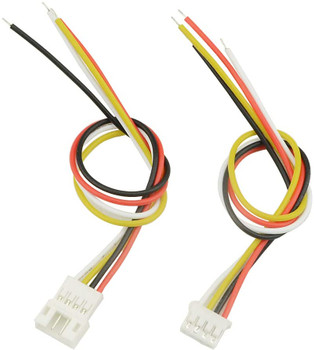 JST XH2.54 4 -Pin Male and female wire connector