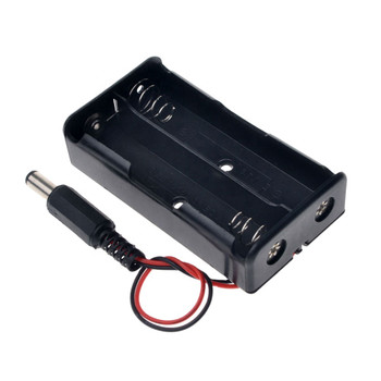 18650 7.4 battery box with DC plug