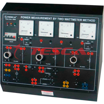 Two Wattmeter Method Trainer - Order Code 46506