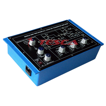Single and Two Stage R.C. Coupled Transistor Amplifier - Order Code 36365
