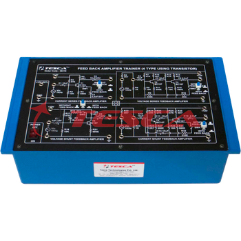 Feedback Amplifier (4 Types Using Transistors) - Order Code 36310