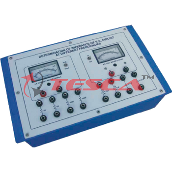 Determination of Impedance of R-C Circuits at Different Frequencies with 2 dual range meters - Order Code 36216
