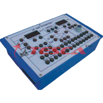OP-AMP Parameters with power supply and 1dual range meters - Order Code 36192
