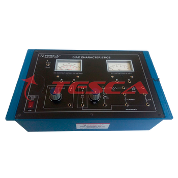 Diac Characteristics with Power Supply and 2 meters - Order Code 36167