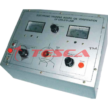 Verification of Child`s Law with power supply and 2 meters (1 Multi range ) (C.R.) (V.V.) - Order Code 36158