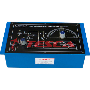 Wien bridge audio oscillator with power supply - Order Code 36124