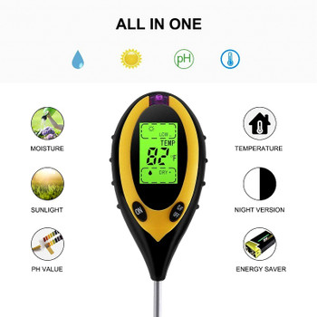 4 in 1 Soil Analysis Tester Detector