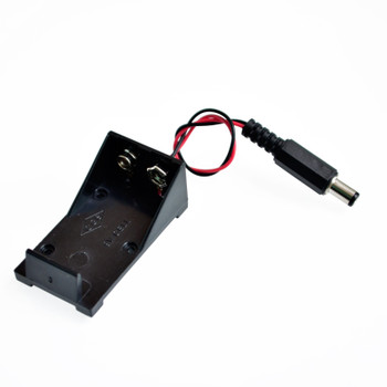 9V Battery Holder Box DC Plug