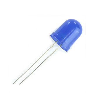 Blue 10mm Diffused 20mA Round LED 