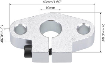 SHF10 Horizontal Type 10mm Rod Holder