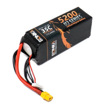 5200mAh 4S 35C 14.8V LiPo Battery XT60