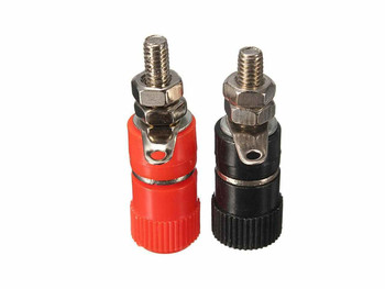 JS-910B 4mm Banana Socket Jack Ø8mm (Pair)