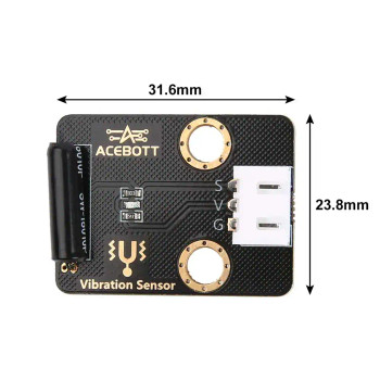 ACEBOTT Vibration Sensor Easy-Plug for ESP32/Arduino