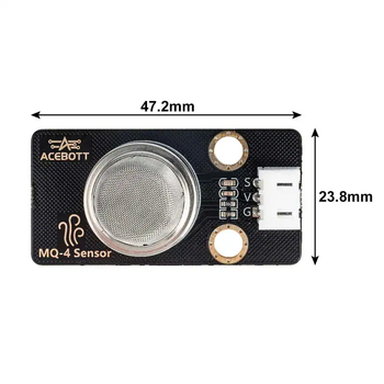 ACEBOTT MQ-4 Gas Sensor/Natural Gas Compatible with Arduino