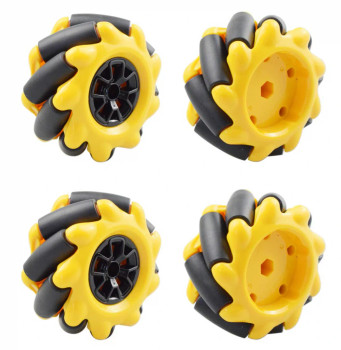 Mecanum Wheel Kit (60mm - 4 Wheels)