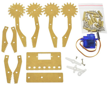 Mechanical Arm Acrylic Claws 9G Servo
