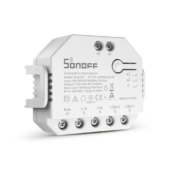Sonoff Dual R3 2 Channels Smart Home WiFi Mobile Remote Control