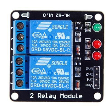 5V 2 Channel Low Level Relay Module