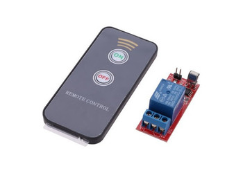 5V IR Relay Driver Module + Active Remote Controller