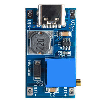 MT3608 DC-DC step up 2A boost module (Type C interface)