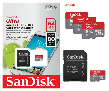 SanDisk Ultra 64Gb MicroSD Card