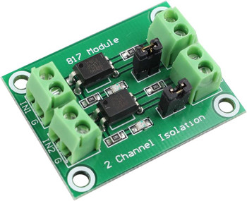 PC817 2-Channel Optocoupler Isolation Board
