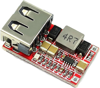DC to DC 6-24V to 5V 3A USB Output Step Down Power Charger with Adjustable Buck Converter