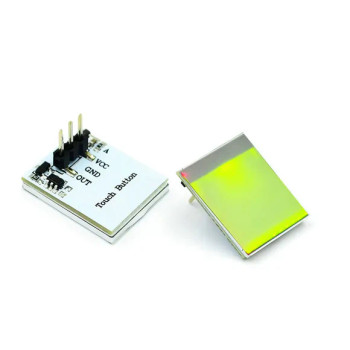 Yellow HTTM Capacitive Touch Switch Button