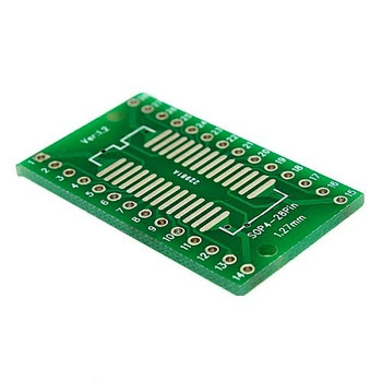SOIC28 TO DIP28 Interposer Pcb Board