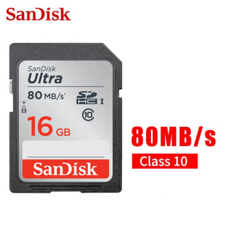 SanDisk SD Card 16GB microSDHC SDXC UHS-I Memory Card