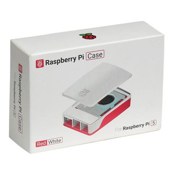 Official Raspberry Pi 5 Case - Red/White