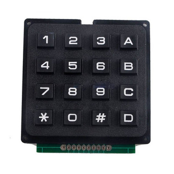 4x4 Matrix (BLACK) Keypad Module 4x4 Matrix (BLACK) Keypad Module