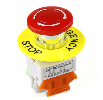 LAY37- 11ZS 1NO 1NC DPST Emergency Button/Switch