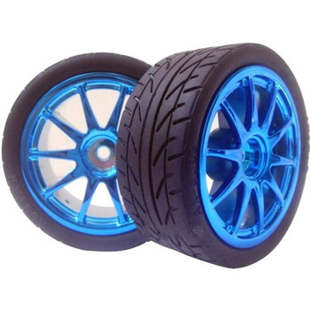 Rubber Wheels 65x26mm (2 Pack)