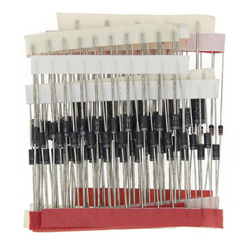 Fast Switching Schottky Diode kit set 1N4148 1N4007 1N5819 1N5399 1N5408 1N5822 FR107 FR207,8values=100pcs