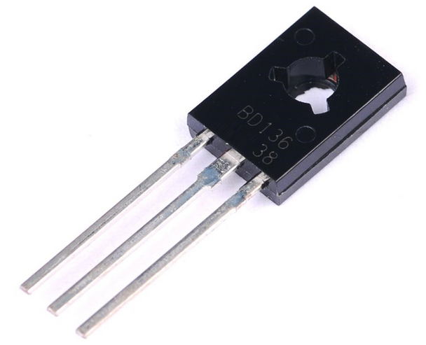 BD136 TO-126 PNP Power Transistor Output 45V 1.5A