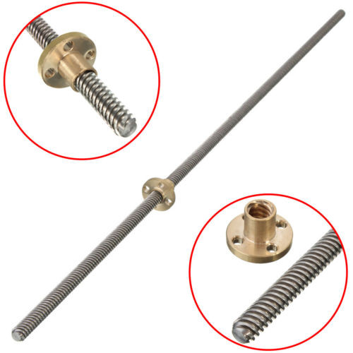 350  Lead Screw with Brass copper Nut T8*2mm