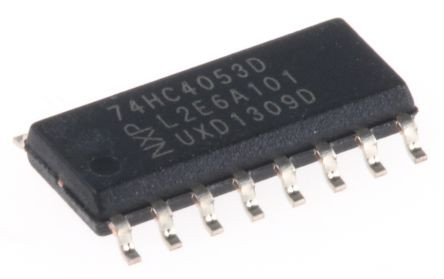 74HC4053D, Multiplexer/Demultiplexer SMD IC