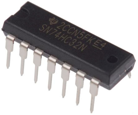 SN74HC32N, Quad 2-Input OR Logic Gate IC