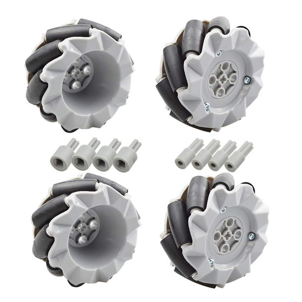 Mecanum Wheel Kit (80mm - 4 Wheels)