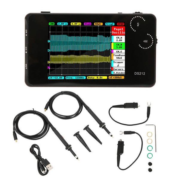 DSO211  1MHz 10MSa/ Mini ARM Storage Oscilloscope