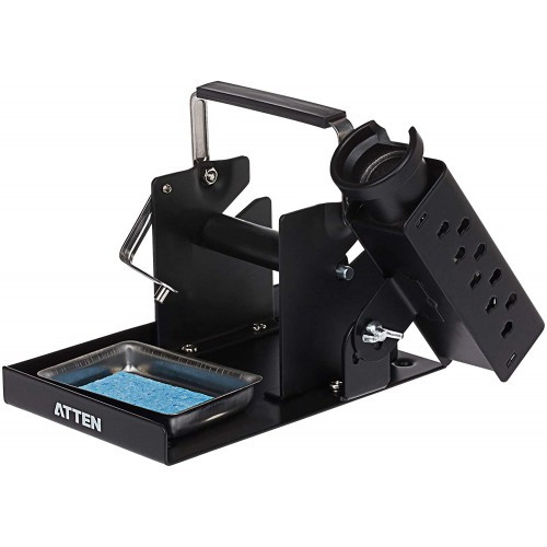 Soldering Iron Stand + Tin Solder Wire Rack Dispenser