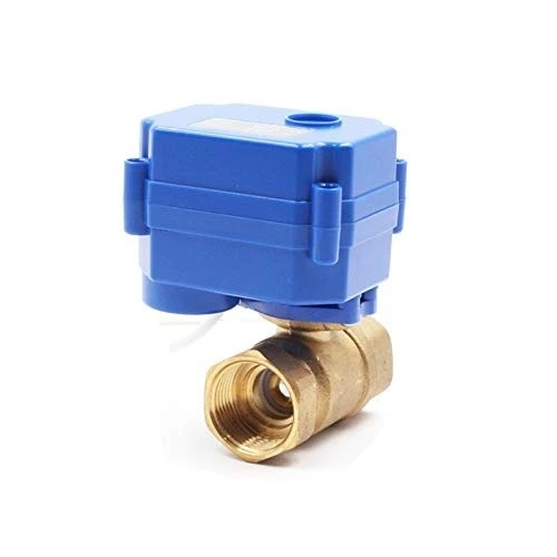 3/4" DN25 Brass Motorized Ball Valve - 24V