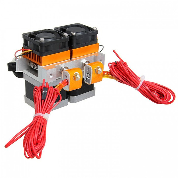 24V 1.75mm 0.4mm MK8 Dual Extruder Nozzle