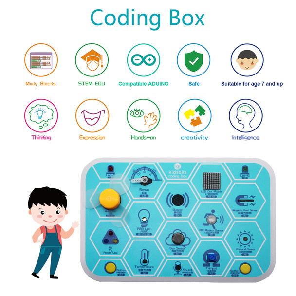 Kidsbits Maker coding box V1.0 STEM Education 7+