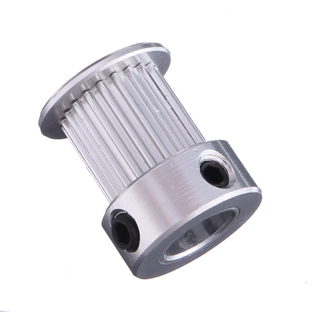 2GT Timing Belt Pulley 20-T Bore 6.35mm Aluminium