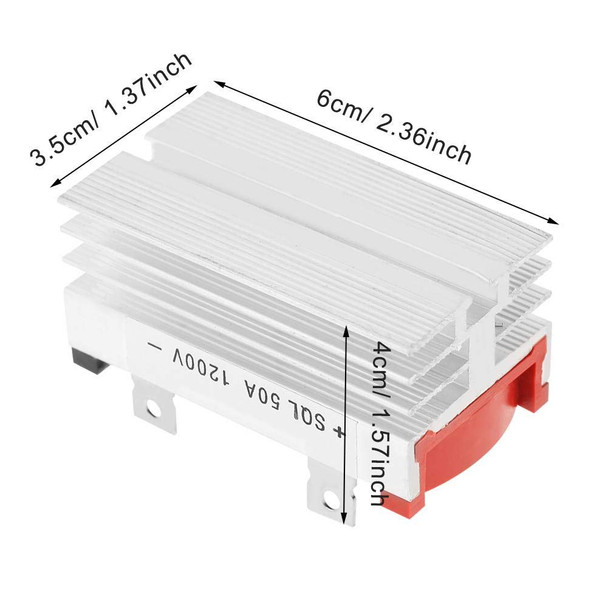 SQL150A 3-Phase 50A 1200V Diode Bridge Rectifier