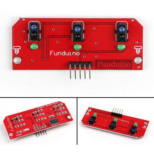 TCRT5000 3 Road Tracing Sensor Module