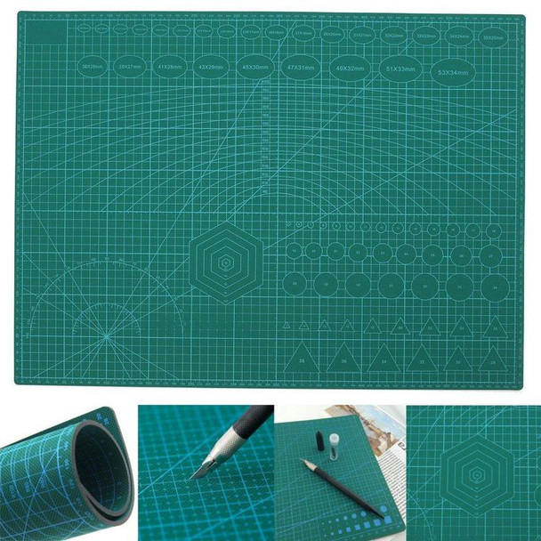 A2 PVC Cutting Mat Patchwork Cut Pad DIY